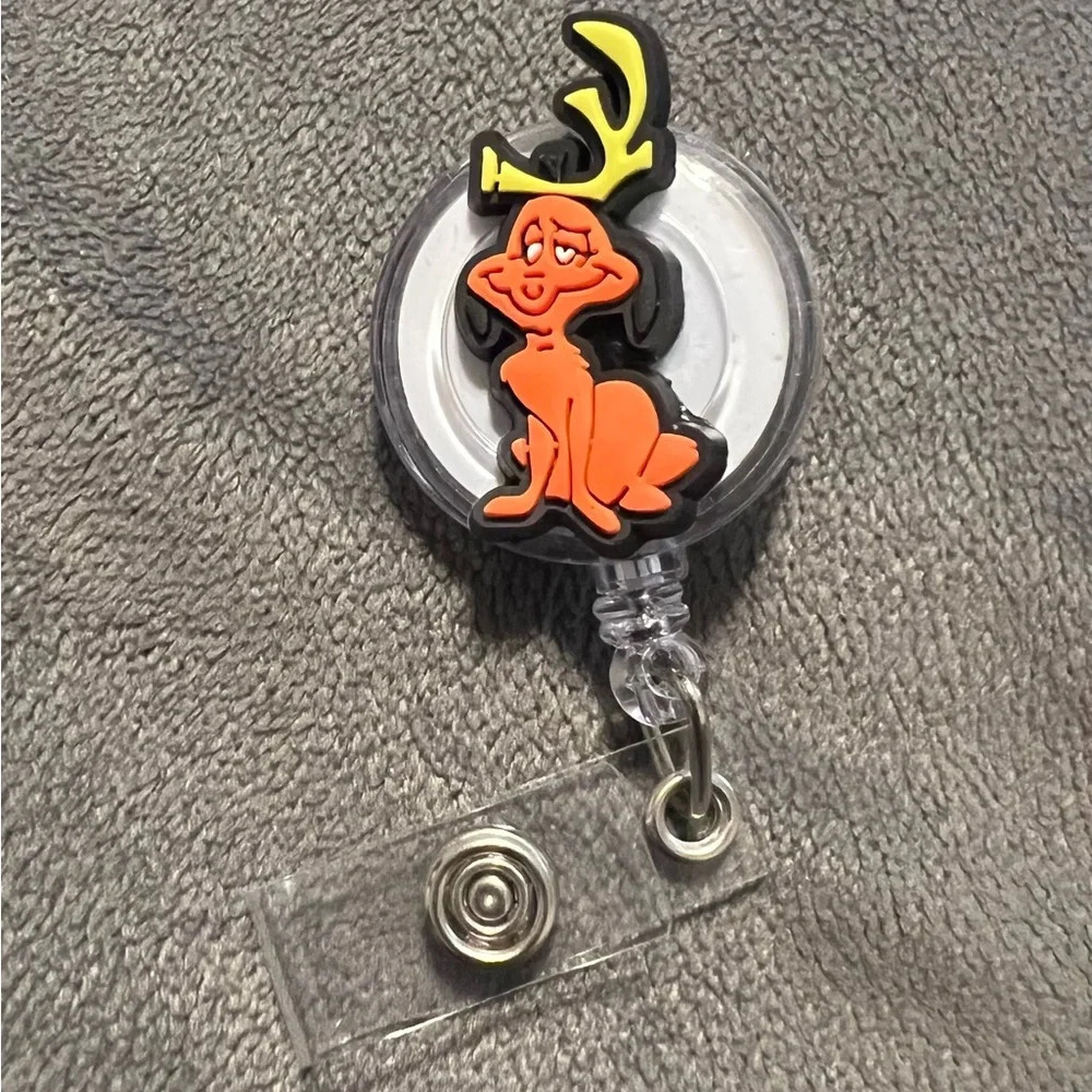 Max from the Grinch Badge Holder